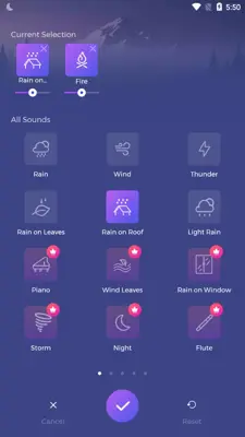 Sleep Sounds - Rain Sounds and Relax Music android App screenshot 6